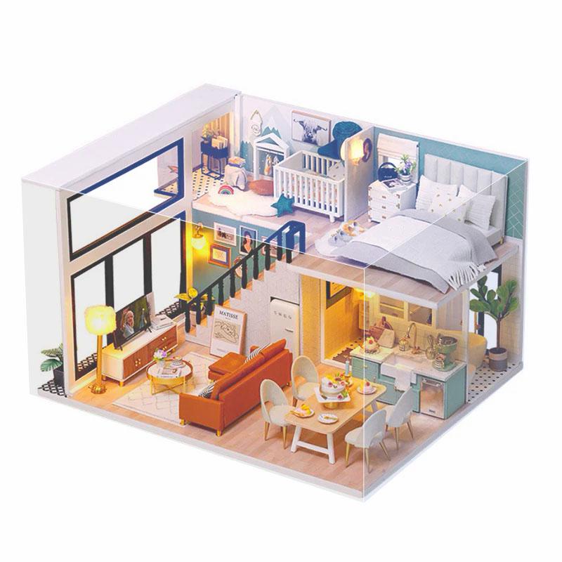 Конструктор ляльковий будинок DIY Cute Room L-031-B/C Вілла Комфортне життя Blue Times Конструктор ляльковий будинок DIY Cute Room L-031-B/C Вілла Комфортне життя Blue Times