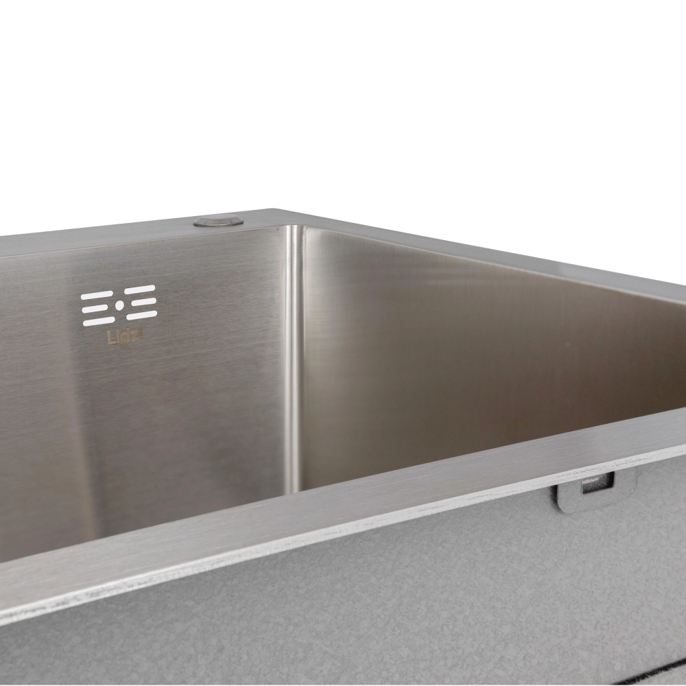 Мийка для кухні інтегрована Lidz Handmade H7849L Brushed крило зліва 3,0/1,0 мм Steel (LDH7849BRUL45592) - фото 4