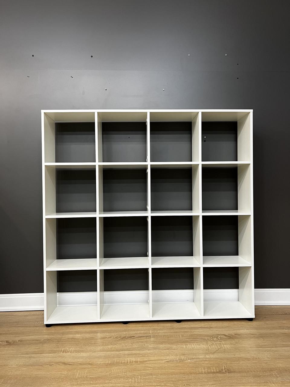 Стелаж на 16 комірок В-16 1400х1425х252 мм Білий - фото 5 Стелаж на 16 комірок В-16 1400х1425х252 мм Білий - фото 5