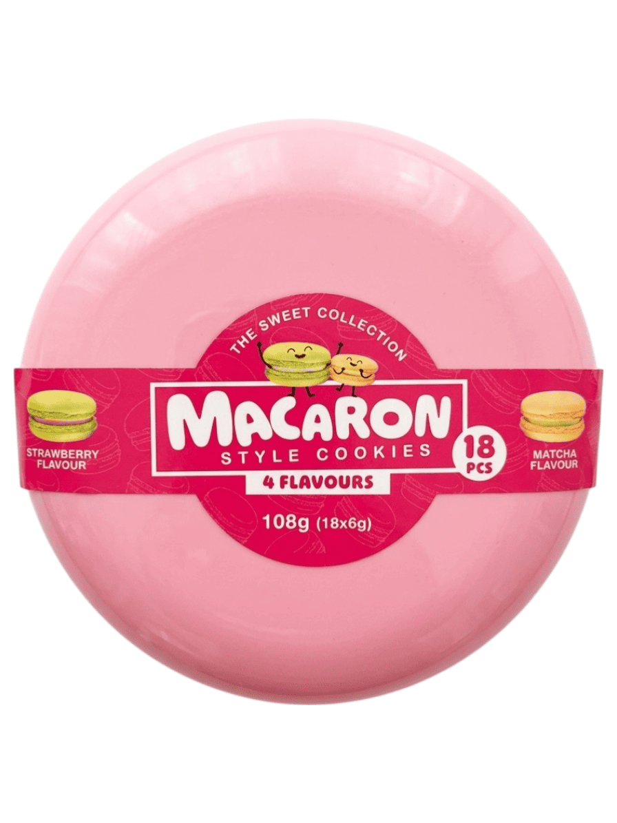 Печенье Макарон Becky's Macaron Style Cookies 4 вкуса 18 шт. 108 г (2985060915)
