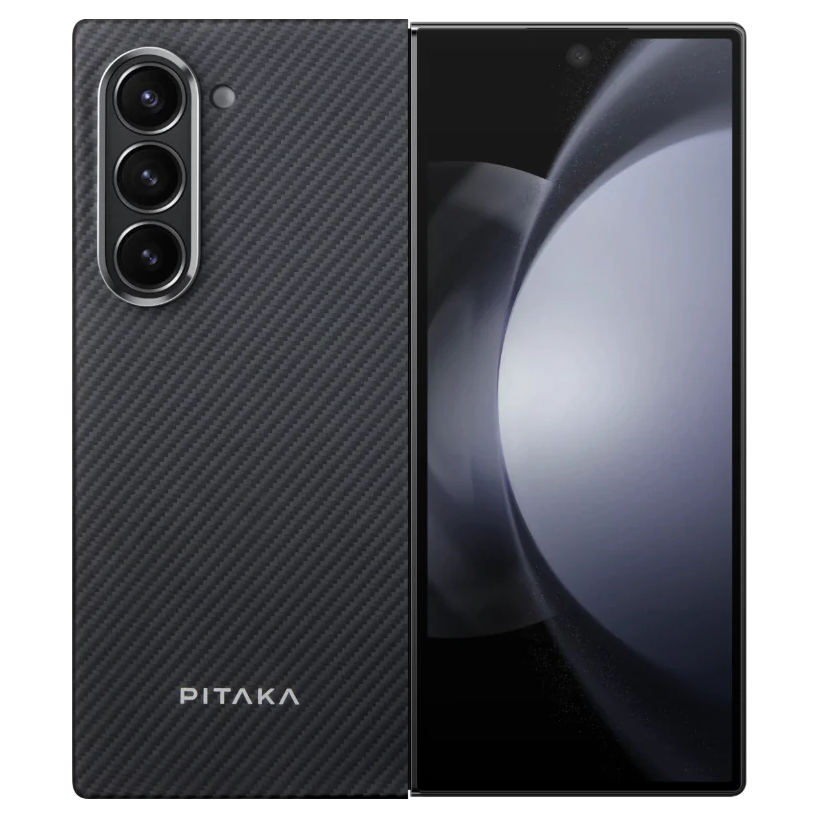 Чехол накладка Pitaka MagEZ Case 5 Twill Black/Grey for Samsung Galaxy Z Fold 6 (FBFOLD6)