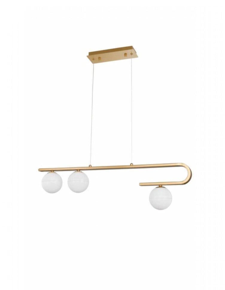 Люстра Nova Luce Cantona 80x180 см Біло-золотистий (Nova9960615)