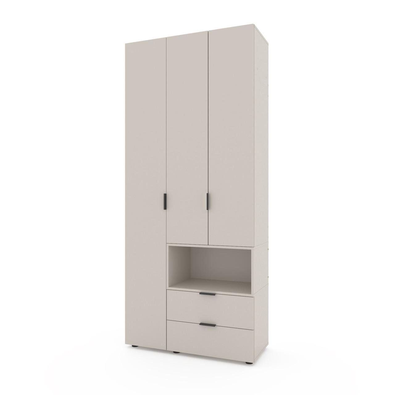 Шкаф Metkas Home A002R ЛДСП 1000x420x2300 мм Кашемир - фото 2 Шкаф Metkas Home A002R ЛДСП 1000x420x2300 мм Кашемир - фото 2