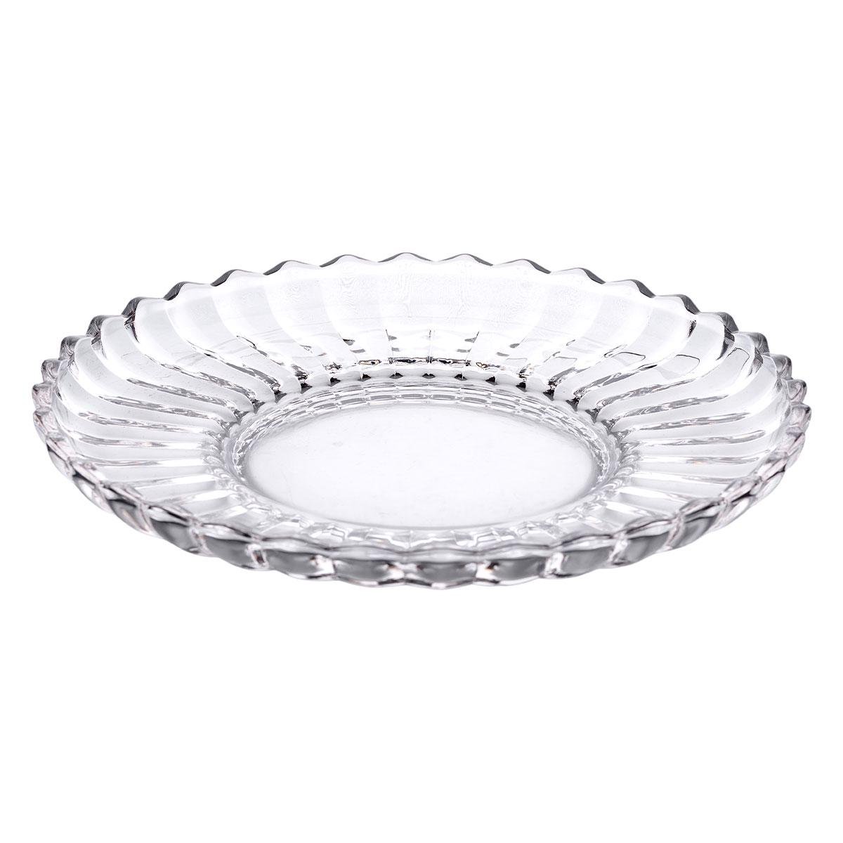 Страва сервірувальна кругла 28 см Прозорий (5978)