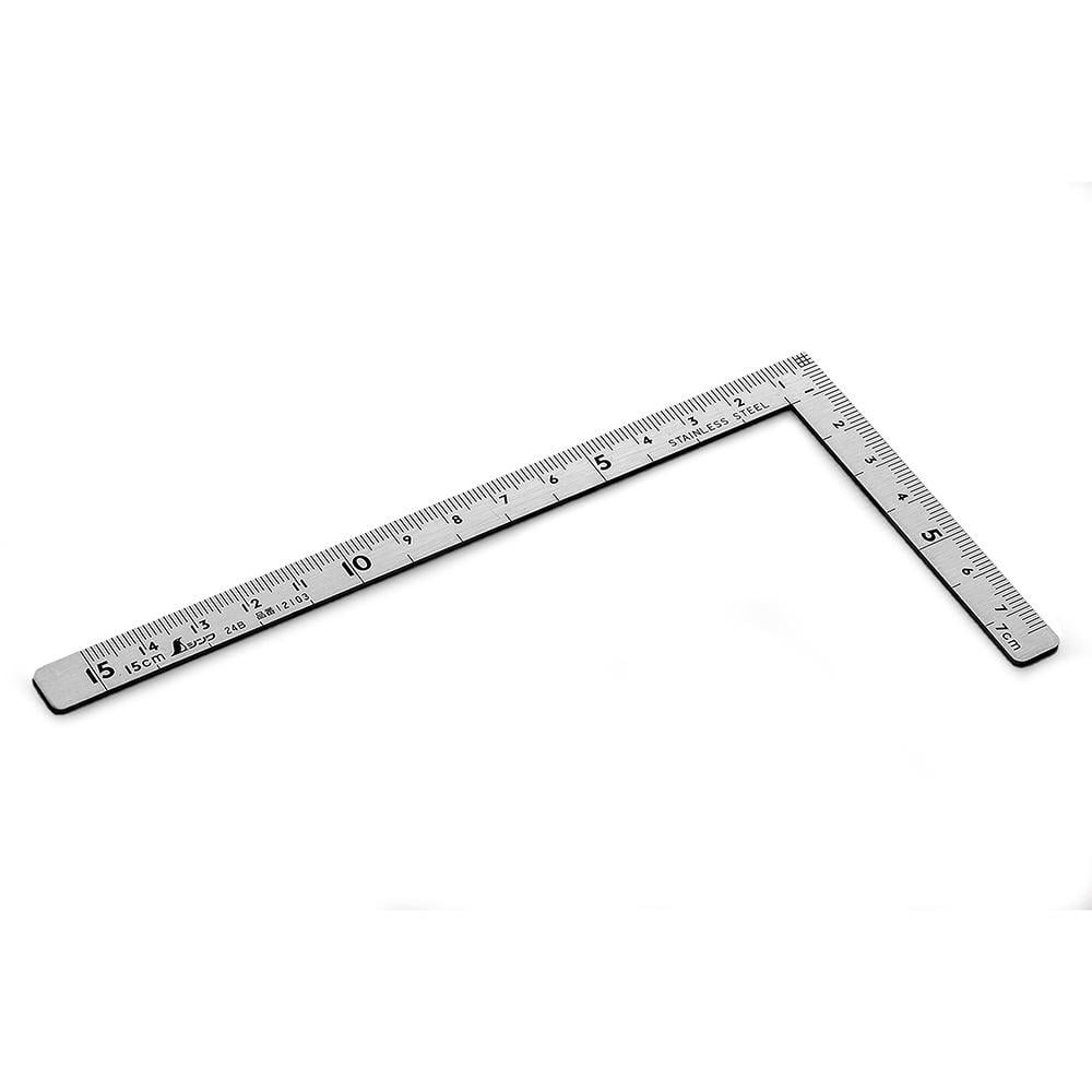 Угольник столярный Shinwa метрический нержавеющая сталь 160х80 мм (12103)