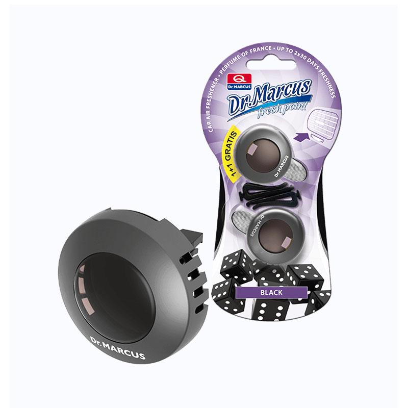 Ароматизатор Dr. Marcus Fresh Point Black жидкость на дефлектор 2х2,5 мл (031118)