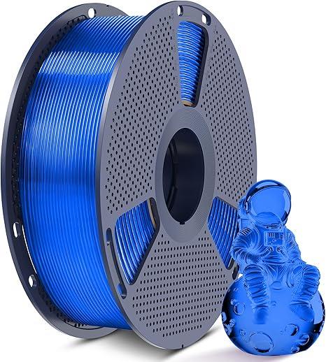 Филамент для 3D-печати SUNLU TPU95A 1,75 мм 1 кг Прозрачно-синий (33468471)