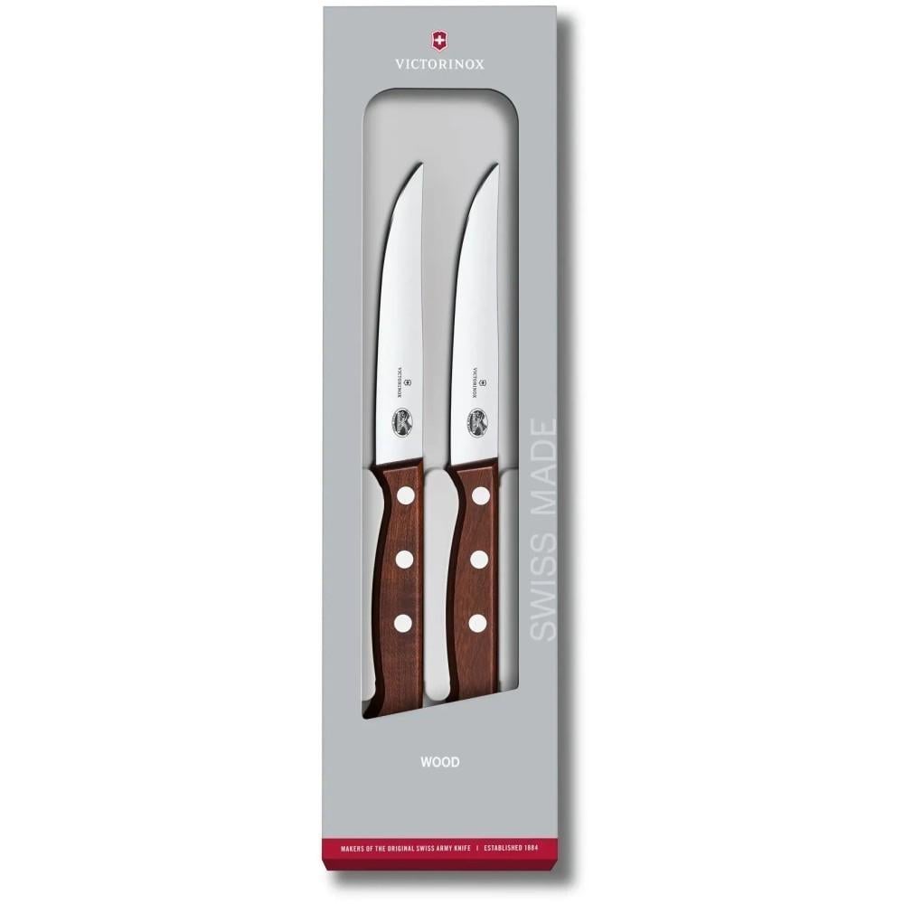 Набір ножів Victorinox Wood Steak Set 2 шт. (5.1200.12G)