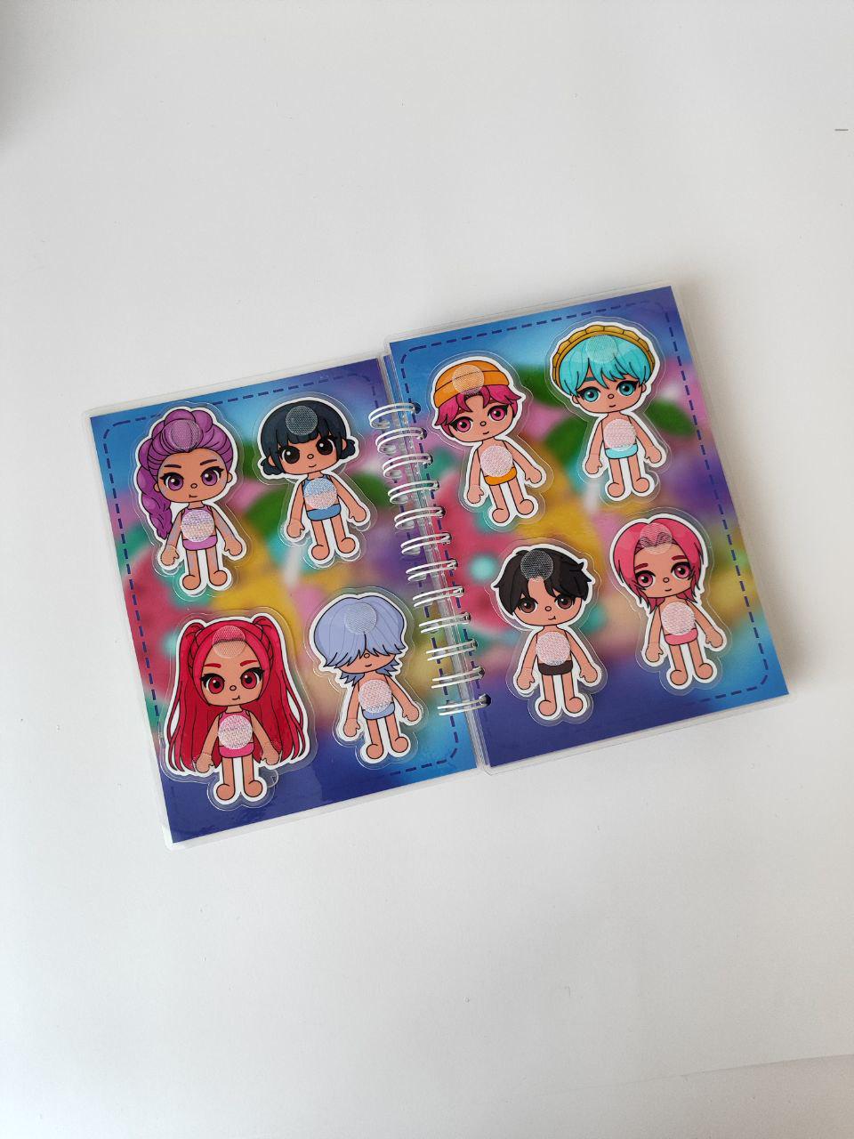 Бокс на липучках k pop demon hunters мисливці на демонів (31803512)