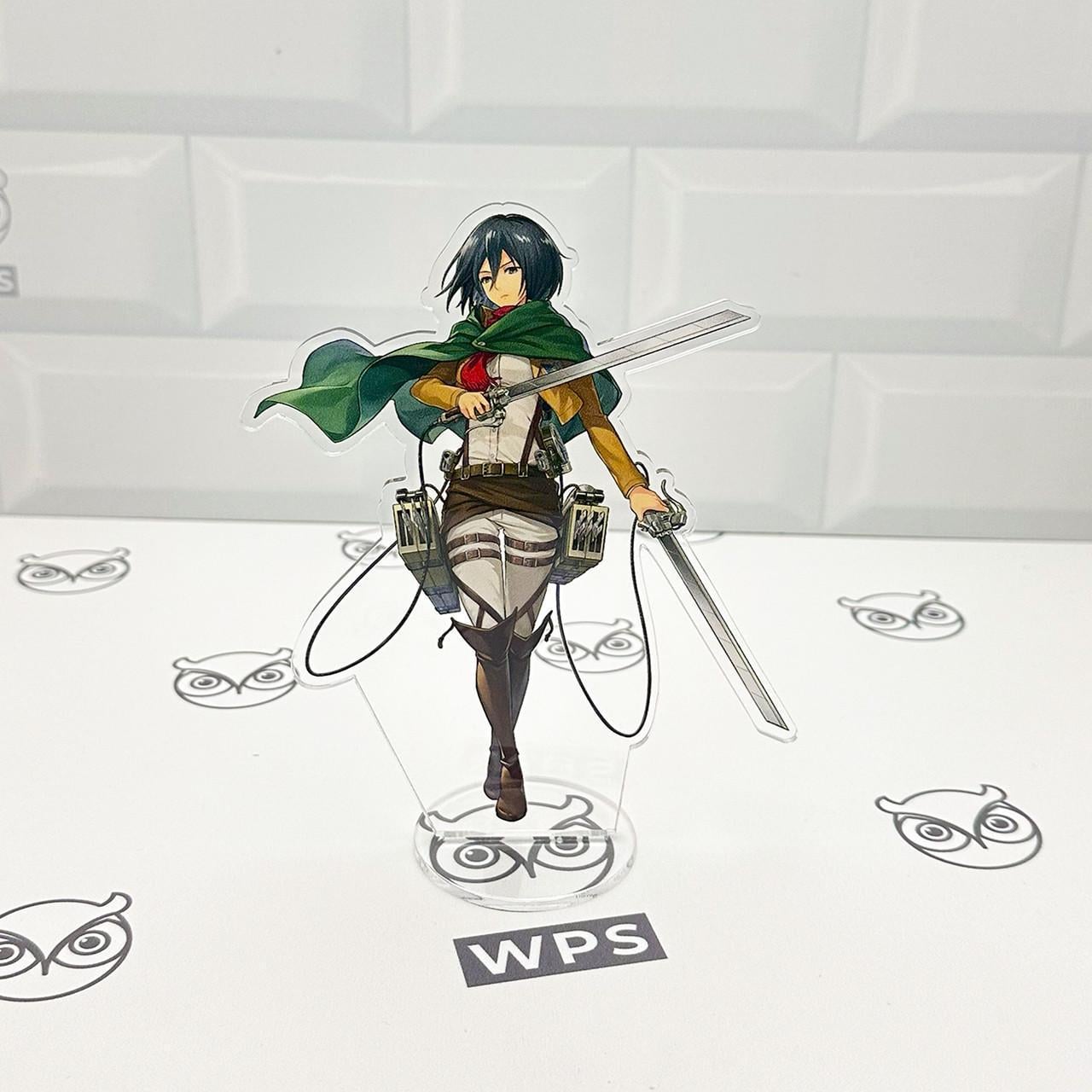 Фигурка коллекционная акриловая Аниме Атака титанов Микаса Аккерман 1 15 см (2112673975)