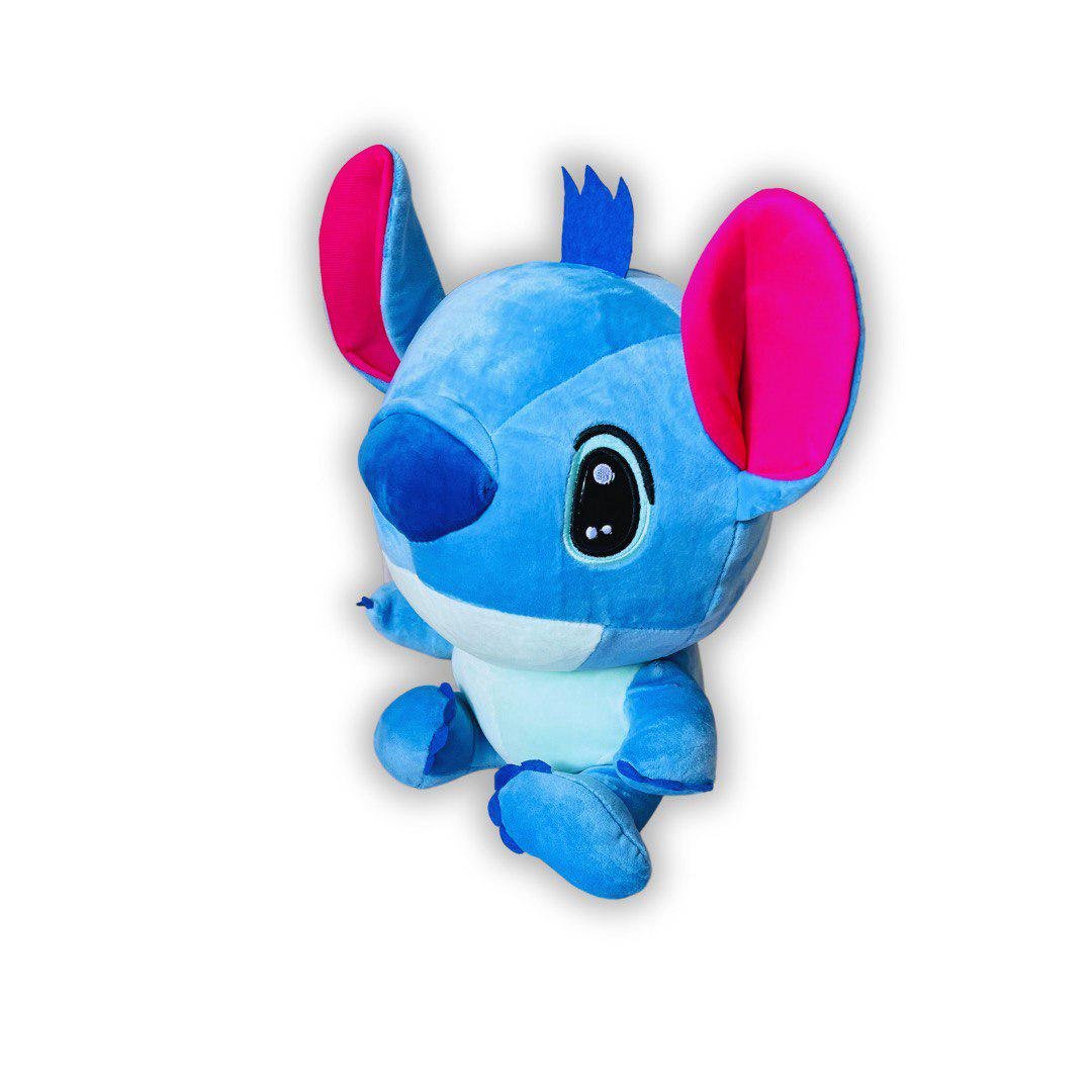 Игрушка мягкая плюшевая Stich 33 см Синий - фото 1