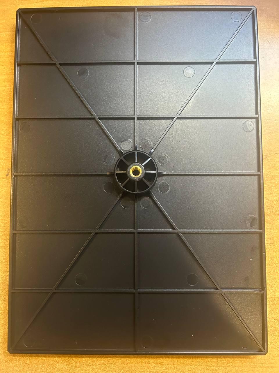 Полиця кронштейн під триногу 25х18 см Чорний - фото 3