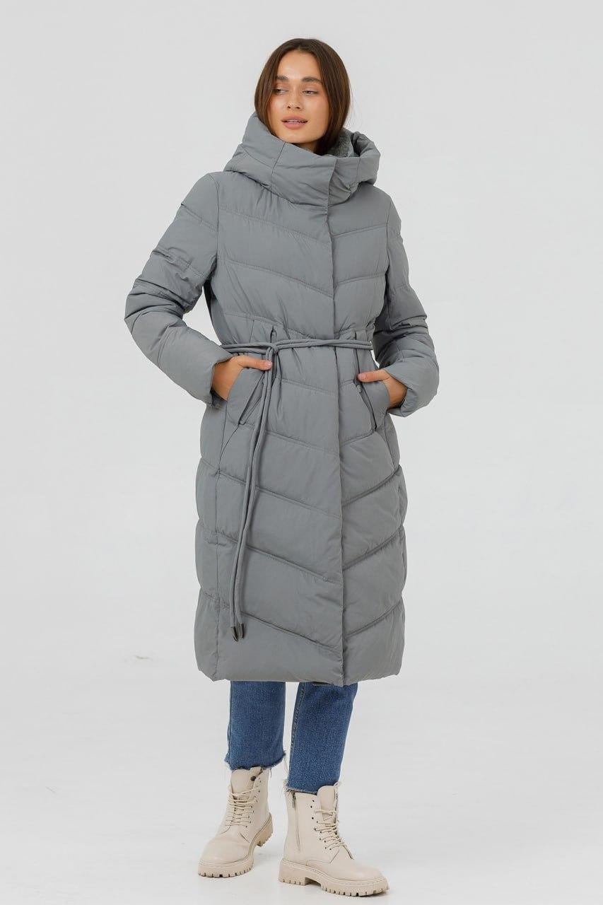 Пуховик приталенный Foda р. 50 Оливковый (51242a\50)