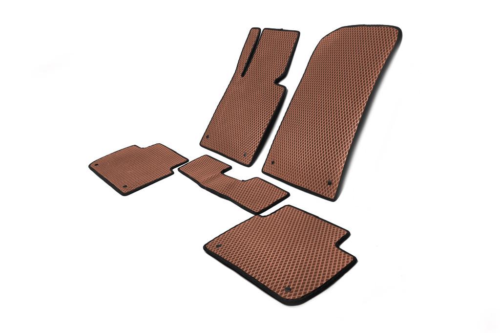 Коврики автомобильные Digital Designs для BMW 3 серия E-46 1998-2006 г EVA Коричневый (114608)