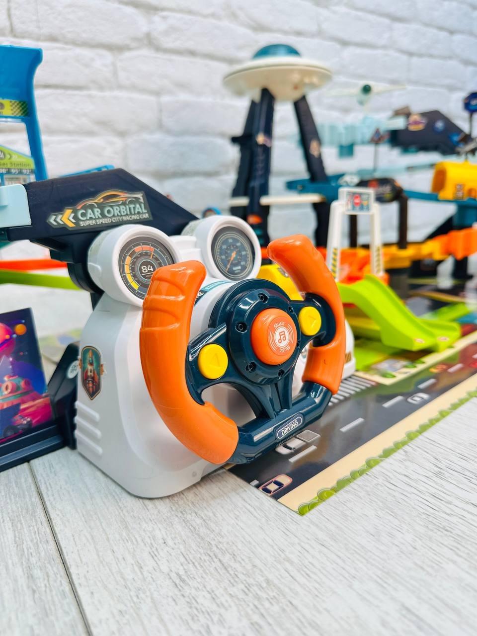 Автотрек детский с машинками Космическая станция-трек для мальчика (2654615913) - фото 5 Автотрек детский с машинками Космическая станция-трек для мальчика (2654615913) - фото 5