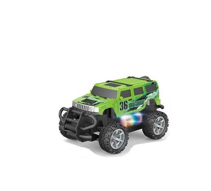 Джип на радиоуправлении Ric Off Road звуки/музыка/масштаб 1:20 Green (139044)