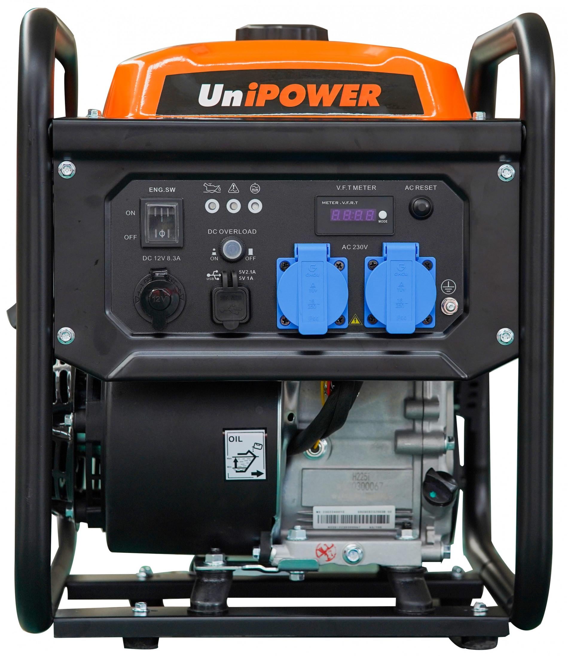 Генератор инверторный UniPOWER H4500i-1 3,5 кВт Генератор инверторный UniPOWER H4500i-1 3,5 кВт