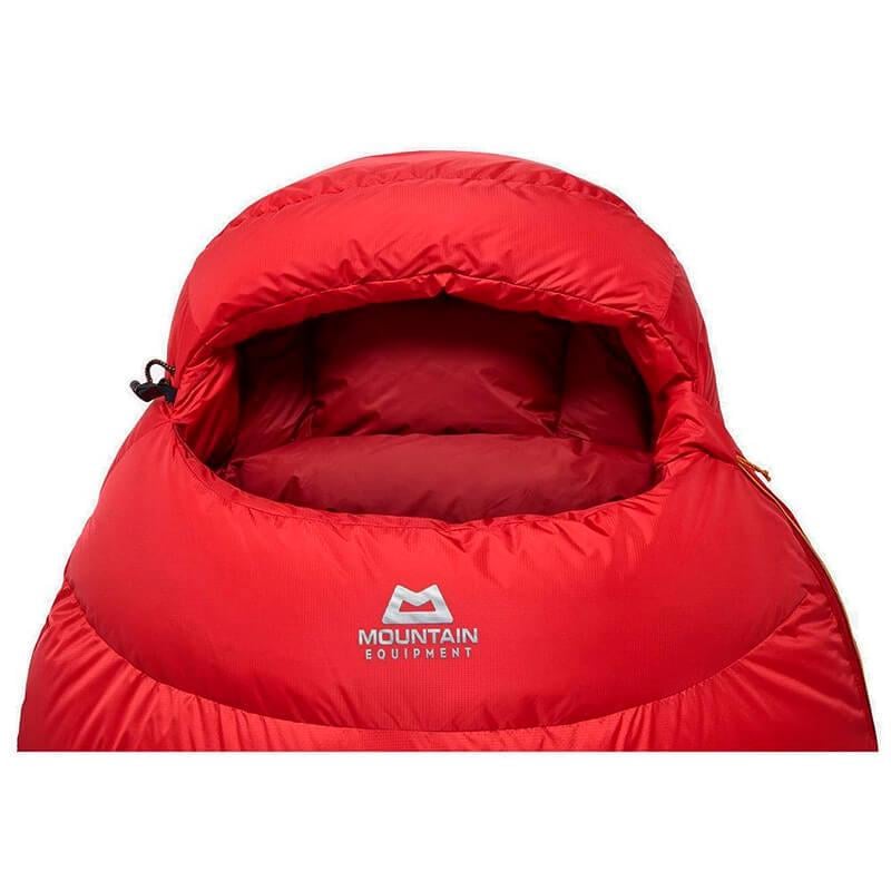 Спальный мешок Mountain Equipment Glacier 1000 Long Down LZ Imperial Red (ME-003516.01040.LongLZ) - фото 4