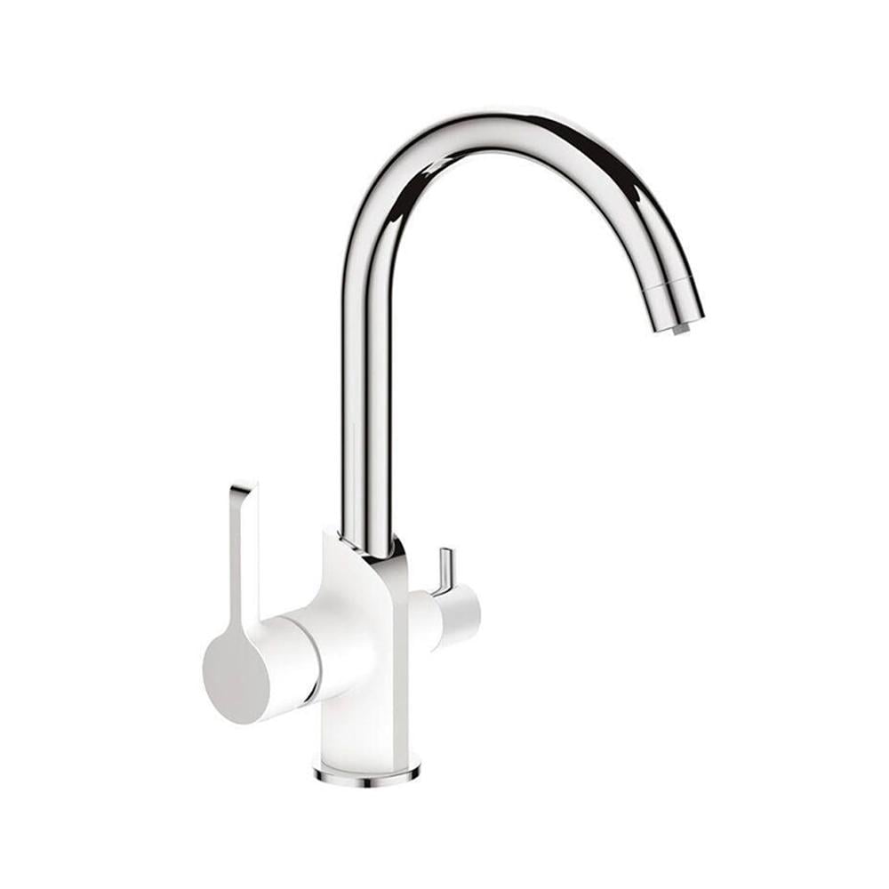 Змішувач для кухні MIXXUS Premium EDEM-021 з підключенням фільтра і виходом під питну воду White (320263)