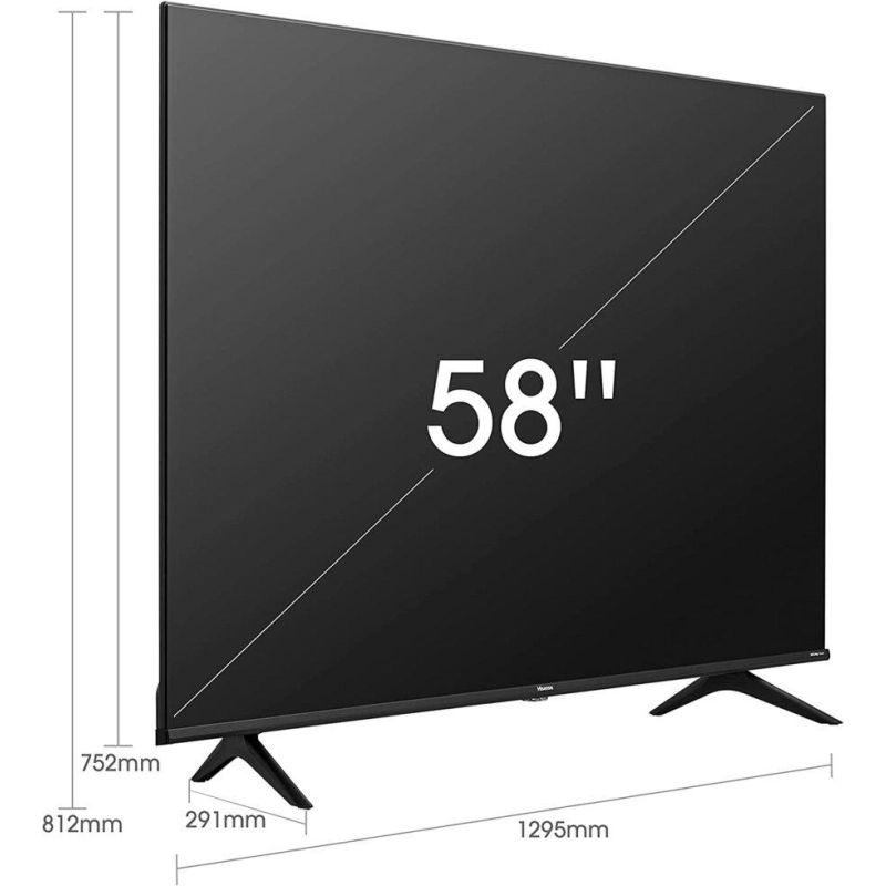 Телевизор Hisense 58A6GG Bluetooth/4K/Smart TV/HDR 58" (11597949) - фото 2