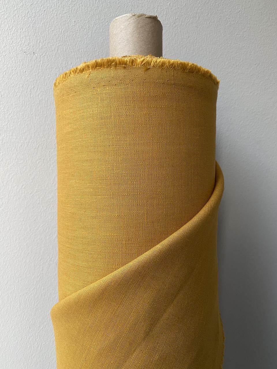 Тканина Linen Plus 100% льон Гірчичний 1138/697 - фото 9 Тканина Linen Plus 100% льон Гірчичний 1138/697 - фото 9