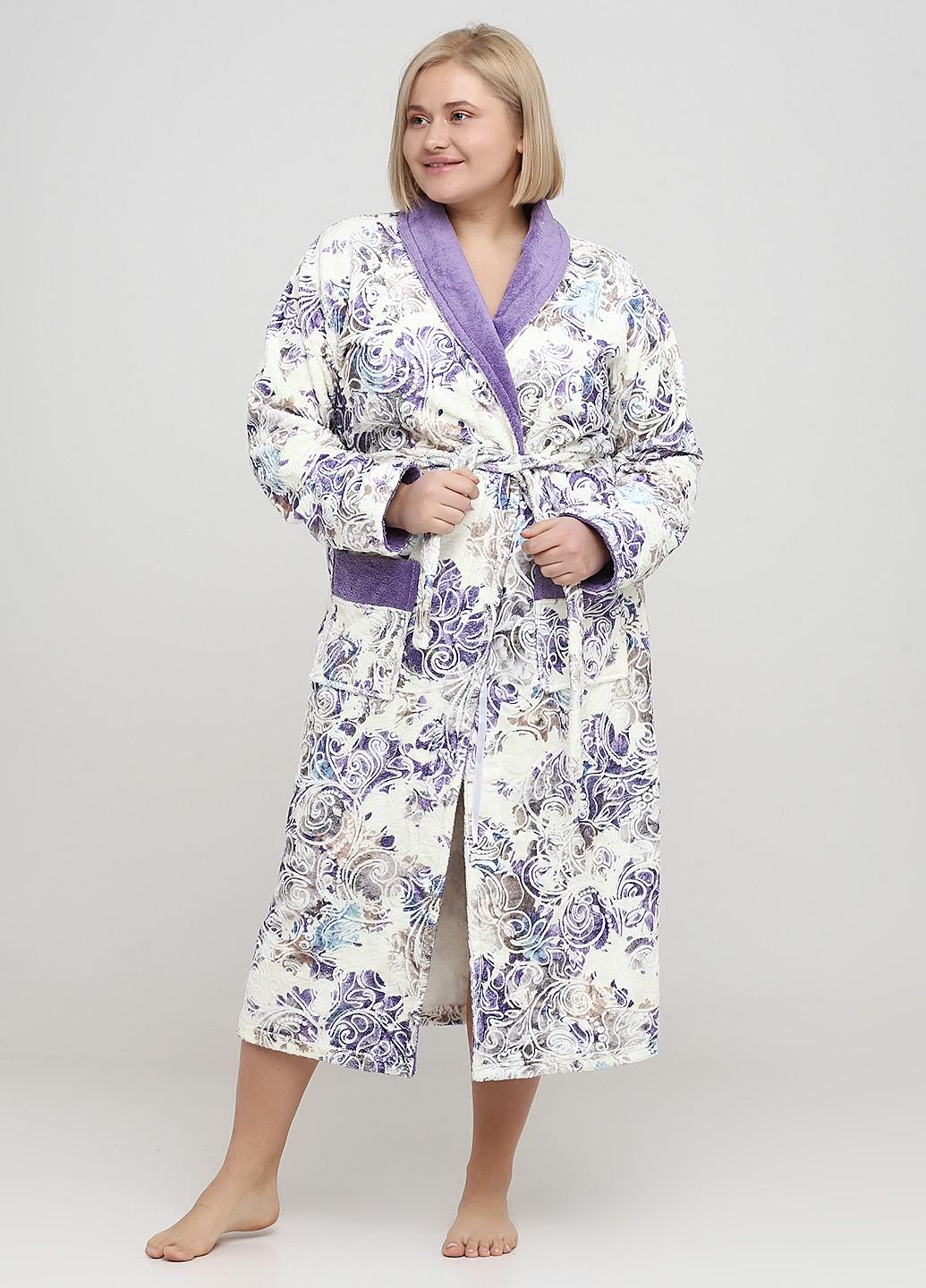 Халат женский Wild Love 2XL Разноцветный/Сиреневый (999) Халат женский Wild Love 2XL Разноцветный/Сиреневый (999)