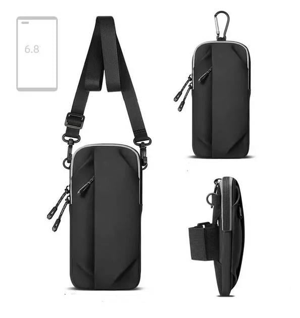 Сумка-чохол для смартфона Black (01732) - фото 2 Сумка-чохол для смартфона Black (01732) - фото 2