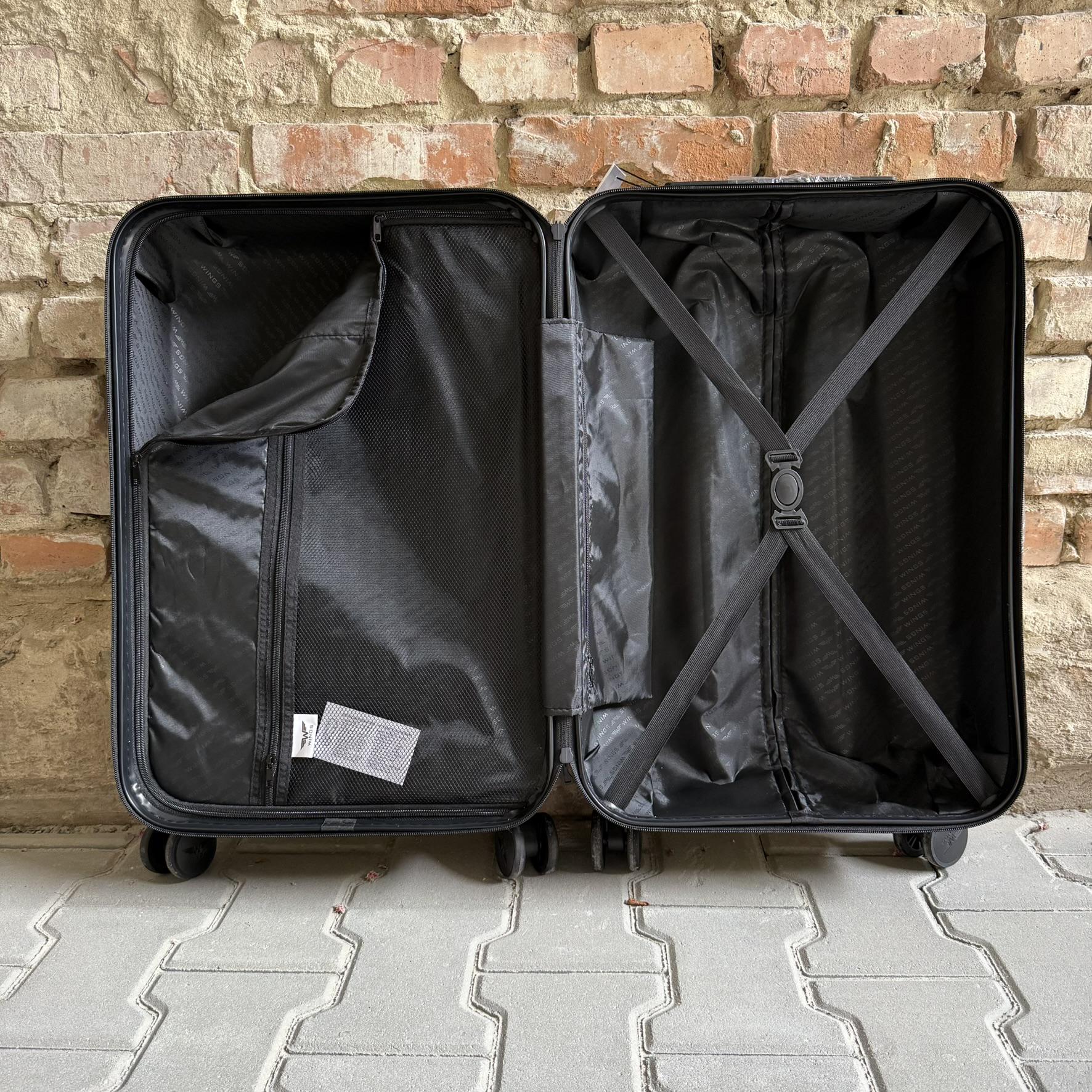 Валіза Wings Egret дорожня S Оливковий (26557301) - фото 6 Валіза Wings Egret дорожня S Оливковий (26557301) - фото 6