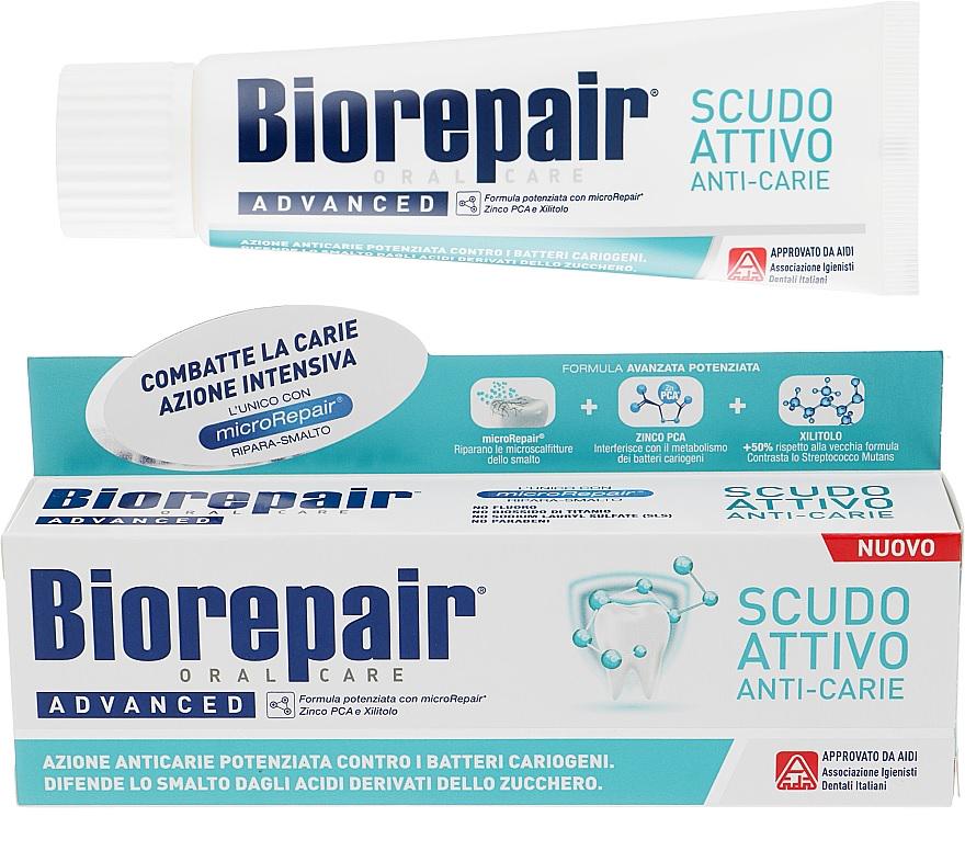 Зубная паста Совершенная защита PRO Scudo Attivo Biorepair 75 мл (8017331064078)