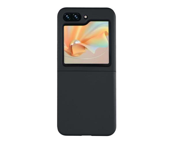 Чехол-накладка Folding Silicone для Samsung Galaxy Flip 5 Black Чехол-накладка Folding Silicone для Samsung Galaxy Flip 5 Black