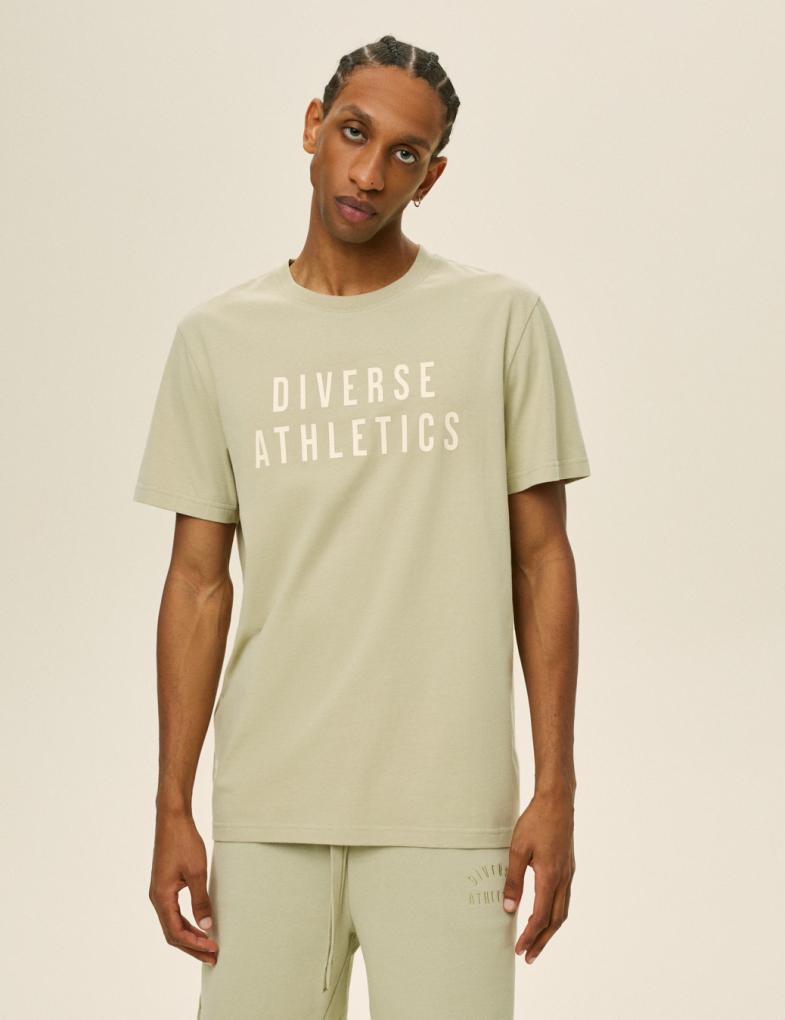 Футболка чоловіча Diverse ATH T1 242 2XL Фісташковий (5902598971449)