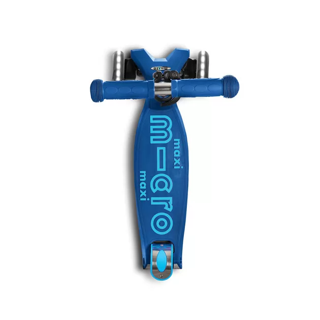 Самокат MICRO Maxi Deluxe LED Темно-синий (MMD083) - фото 3 Самокат MICRO Maxi Deluxe LED Темно-синий (MMD083) - фото 3