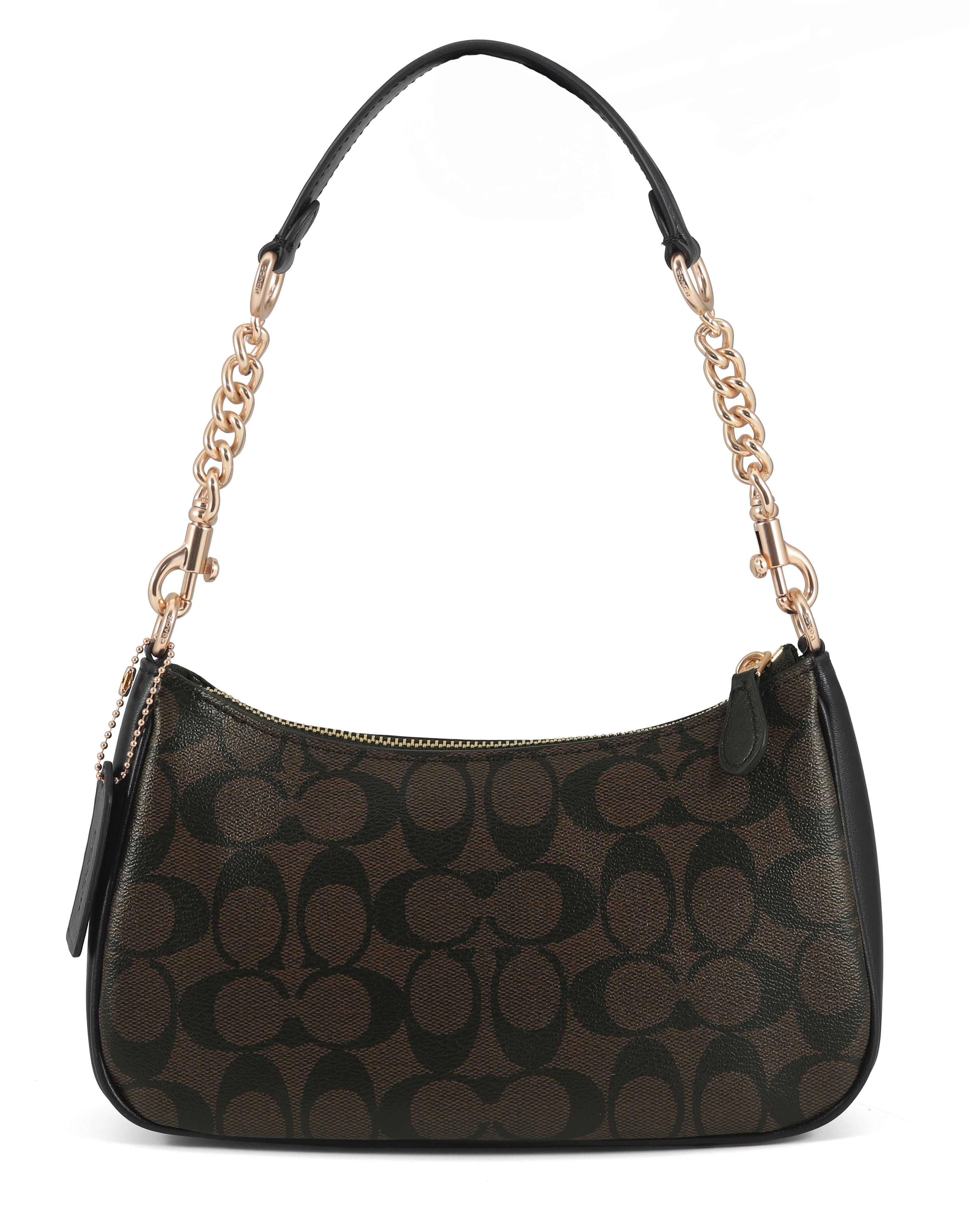 ᐉ Сумка женская Coach Teri Shoulder Bag In Signature Canvas
