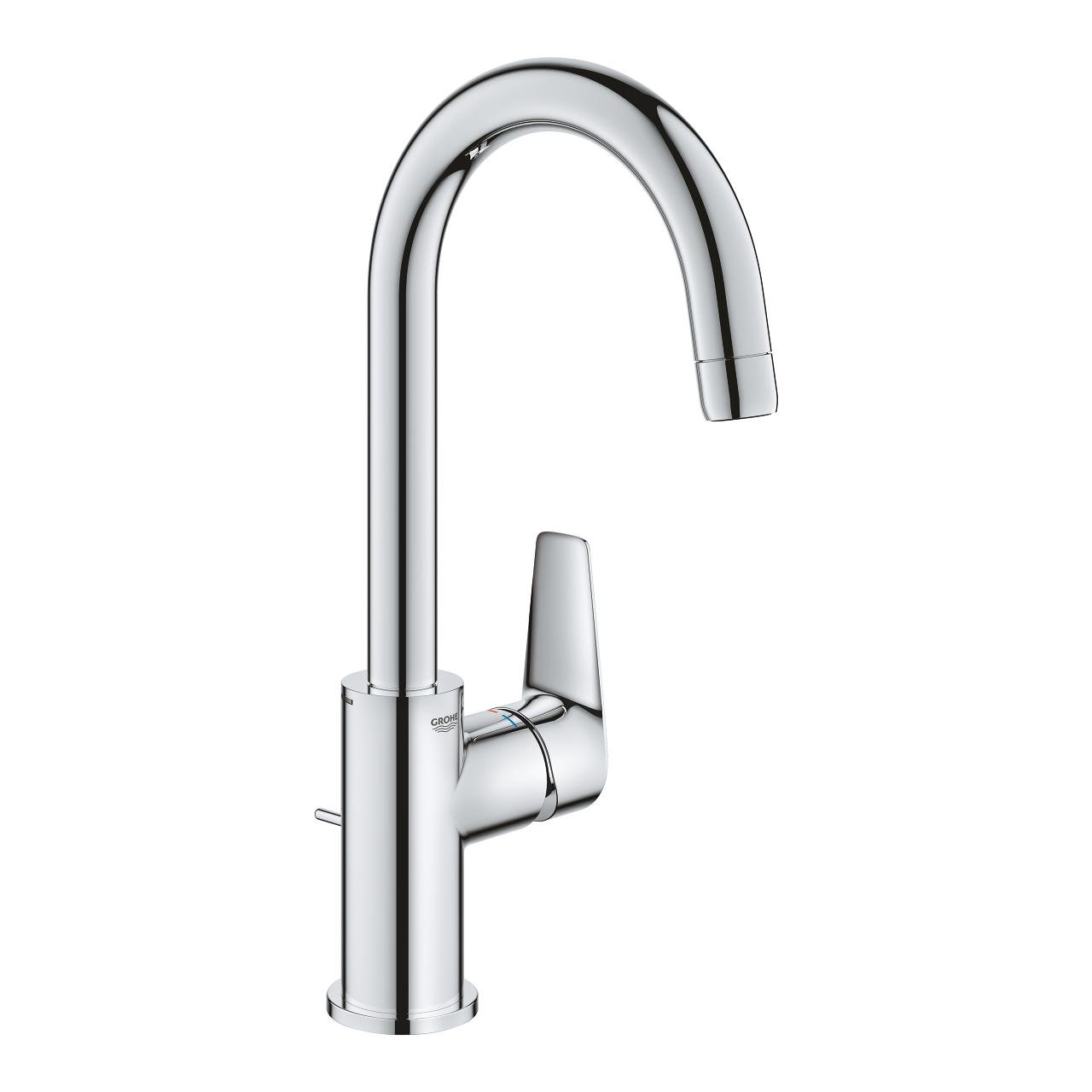 Змішувач для умивальника Grohe BauEdge 23760001 високий одноважільний Хром (124276)