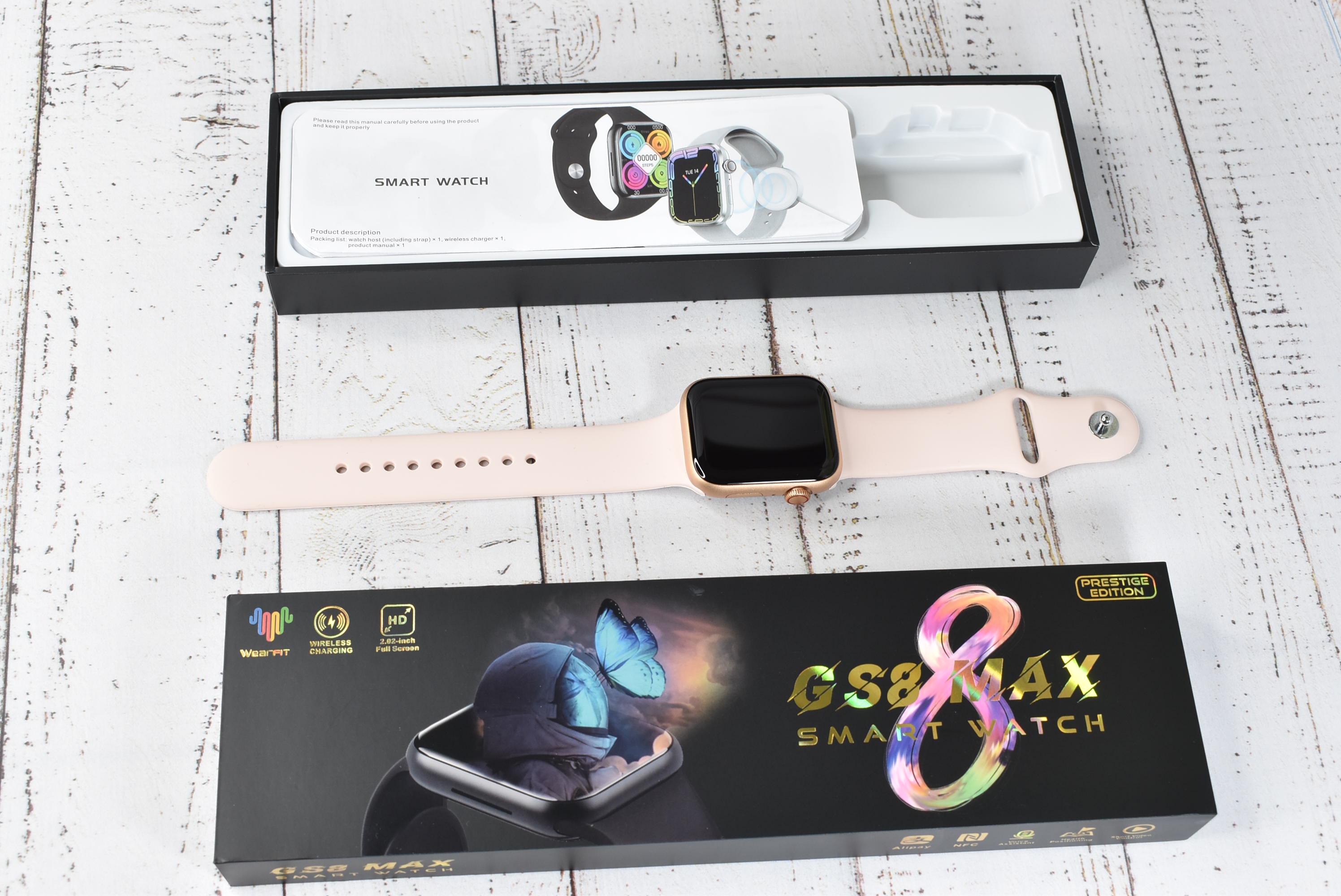 Смарт-часы Smart Watch GS8 Max Gold - фото 7