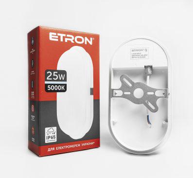 Светильник светодиодный ETRON Communal 1-EСP-509-E ellipse 25 W 5000 K (1-EСP-509-E) - фото 2