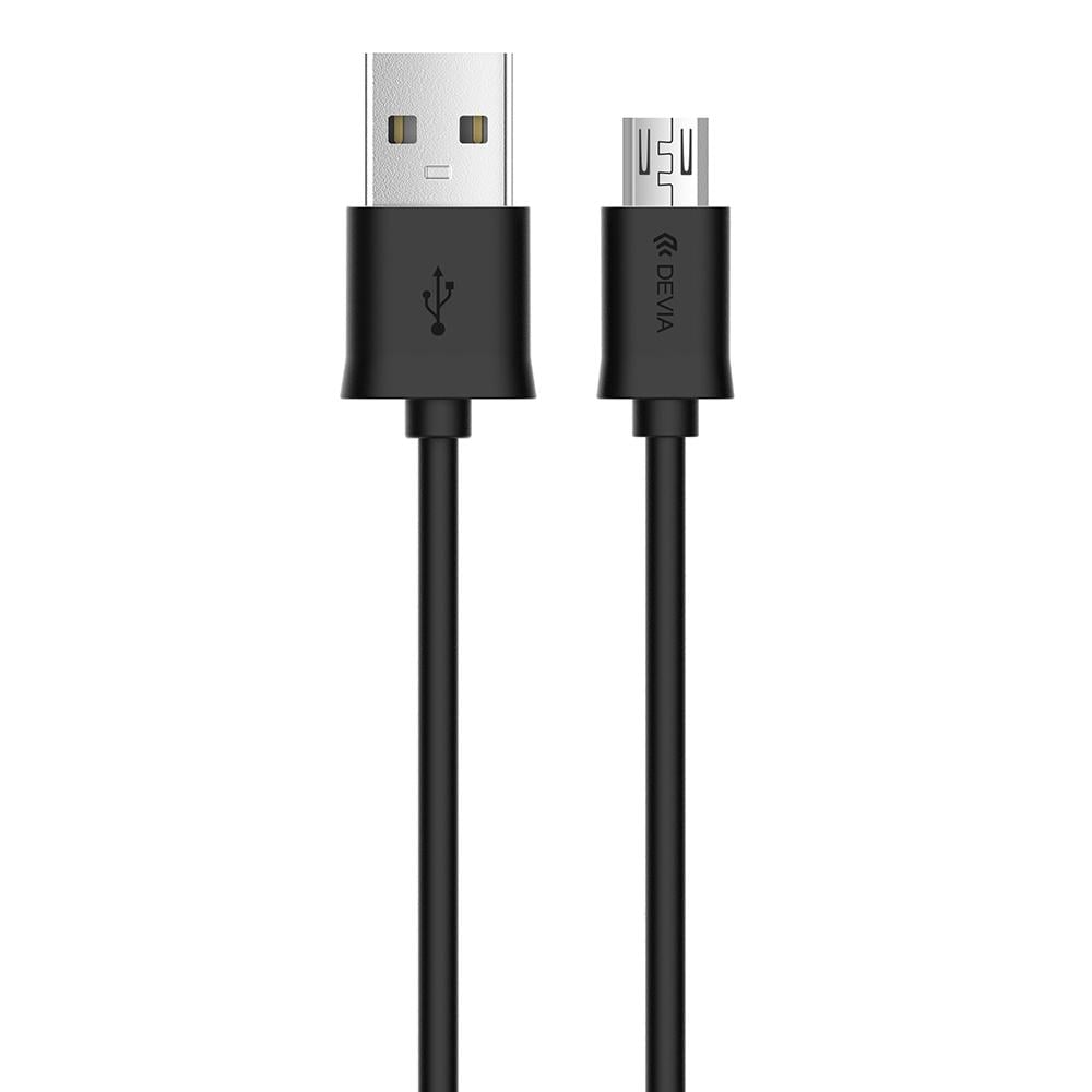Кабель Devia Smart microUSB 2.1 A 1 м Черный