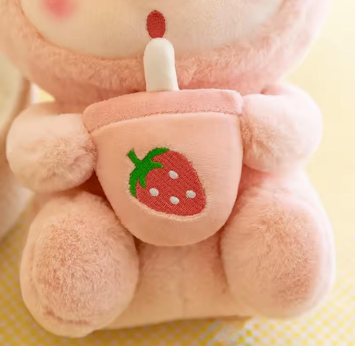 Мягкая игрушка детская Свинка Заяц 2в1 плюшевая Розовый - фото 4 Мягкая игрушка детская Свинка Заяц 2в1 плюшевая Розовый - фото 4