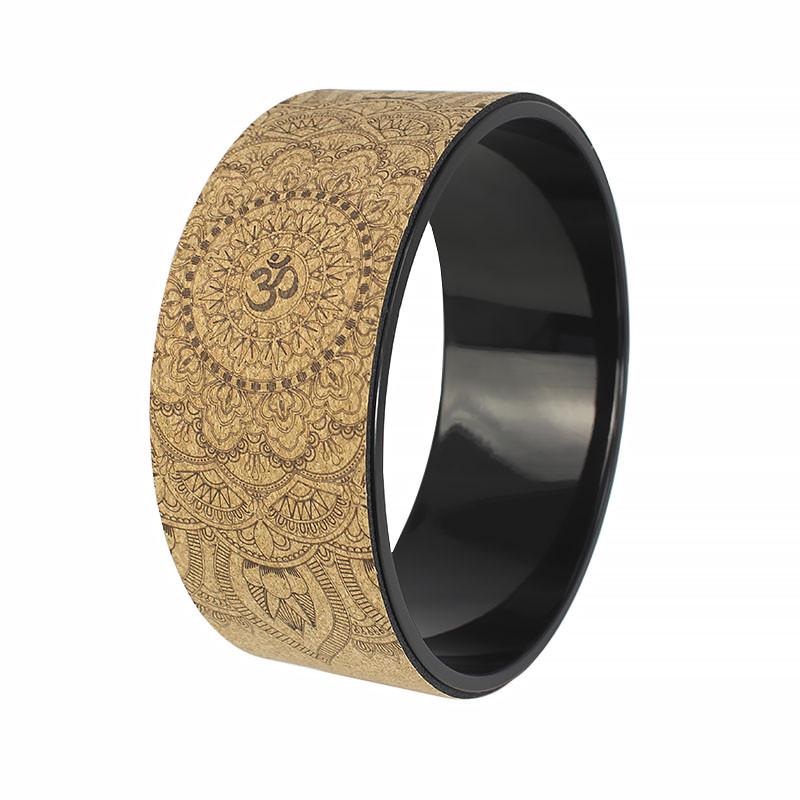 Колесо для йоги и фитнеса Dobetters Yoga DBT-Y Wood/Black