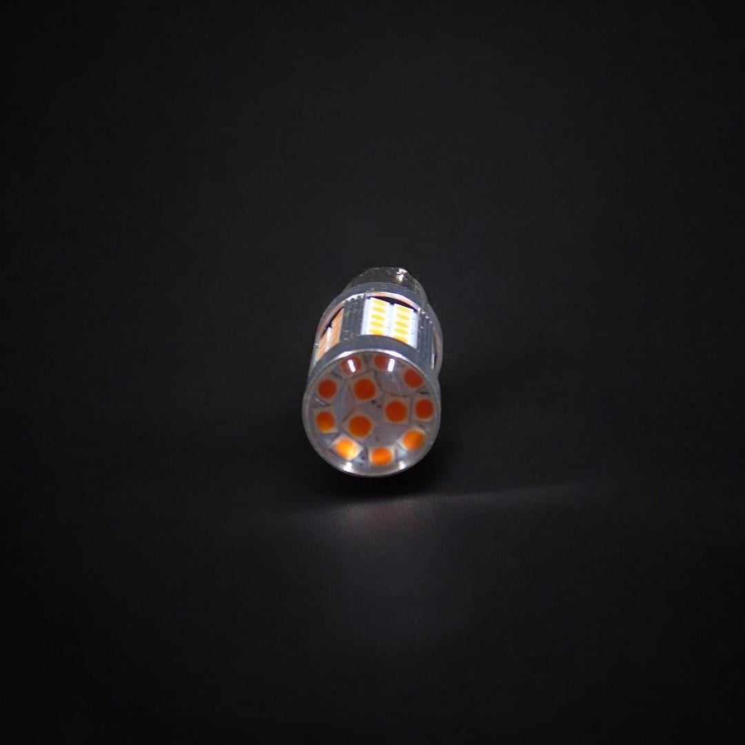 Автомобильная лампа 12-24V 1156-3030-72SMD super CANBUS BA15s Желтый (2307050667) Автомобильная лампа 12-24V 1156-3030-72SMD super CANBUS BA15s Желтый (2307050667)