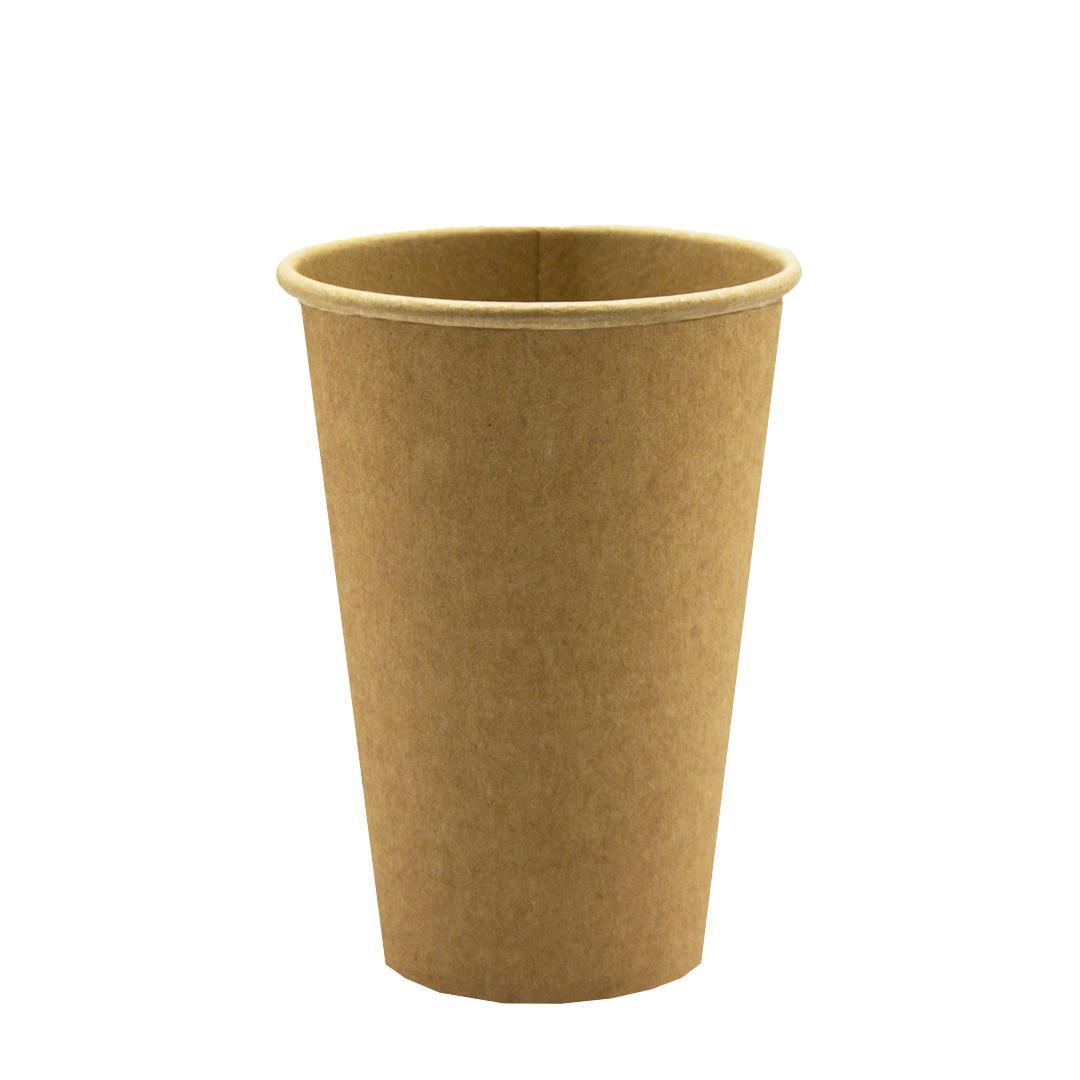 Стакан бумажный крафтовый 340 мл 50 шт.