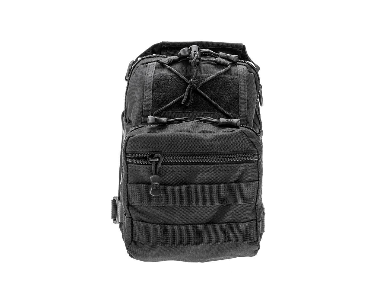 Сумка на плече Badger Outdoor 10 л 26х21х13 см Black (BO-CCS10-BLK) - фото 2