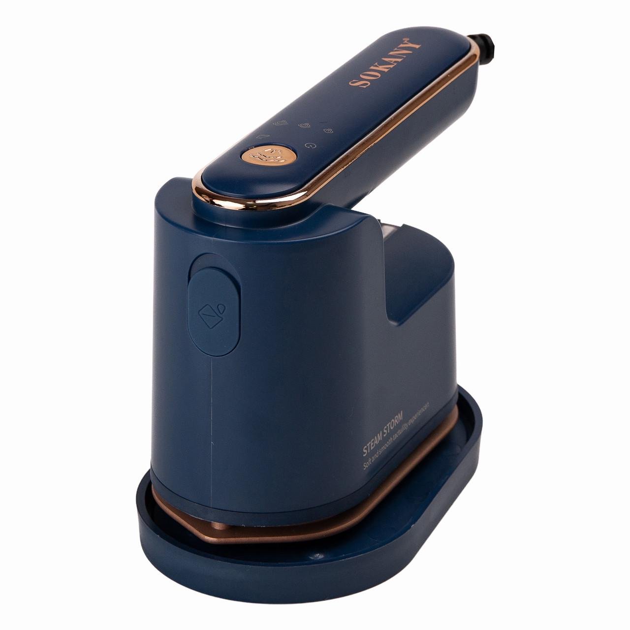 Утюг дорожный Sokany SK-3069W с функцией отпаривания Синий (27968984) - фото 3 Утюг дорожный Sokany SK-3069W с функцией отпаривания Синий (27968984) - фото 3