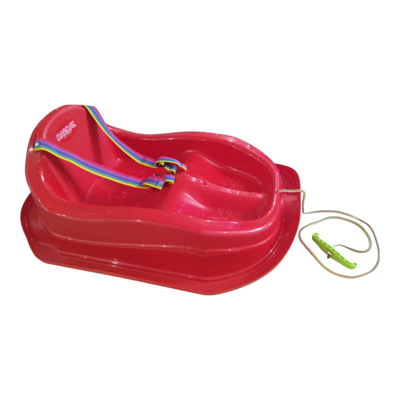 Санки-снігокати дитячі Marmat Mini Червоний (11089) - фото 2 Санки-снігокати дитячі Marmat Mini Червоний (11089) - фото 2