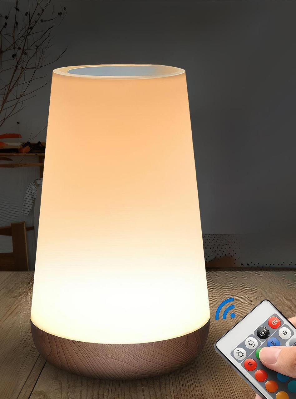 Настольная лампа с пультом на аккумуляторе (2450314542) - фото 4 Настольная лампа с пультом на аккумуляторе (2450314542) - фото 4