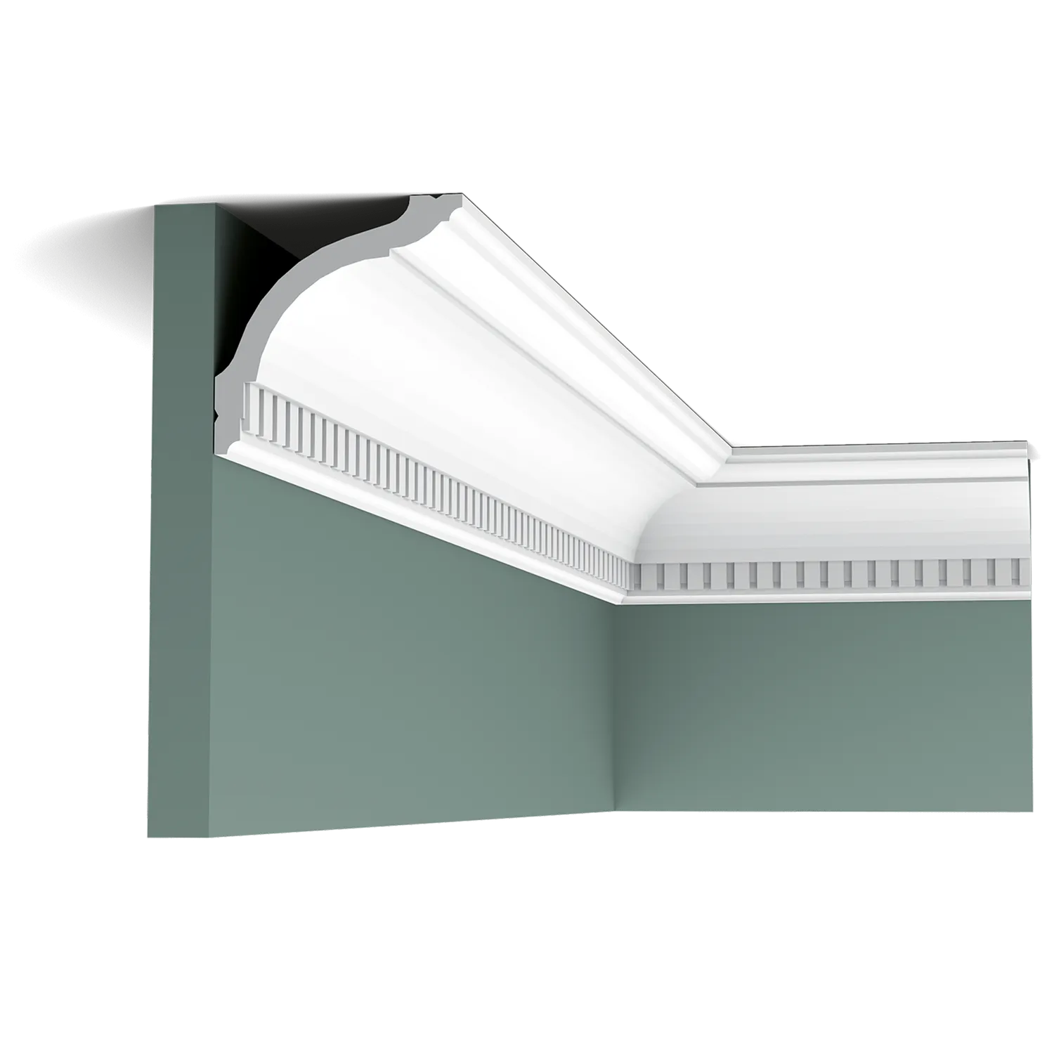 Карниз Orac Decor грунтованный 2000x94x94 мм (CX129)
