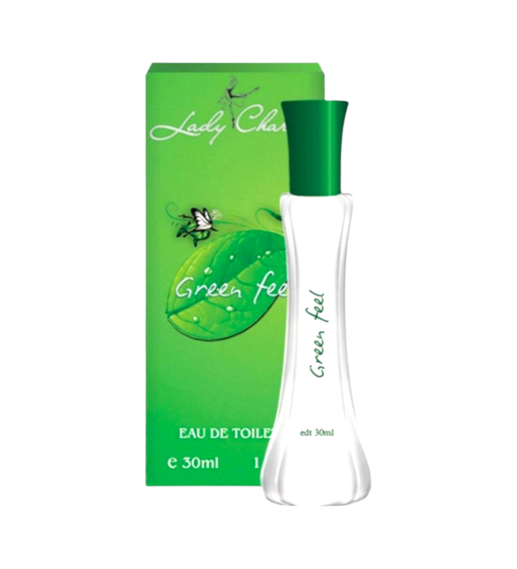 Туалетная вода женская LADY CHARM GREEN FEEL Aroma Parfume 30 мл (1024)
