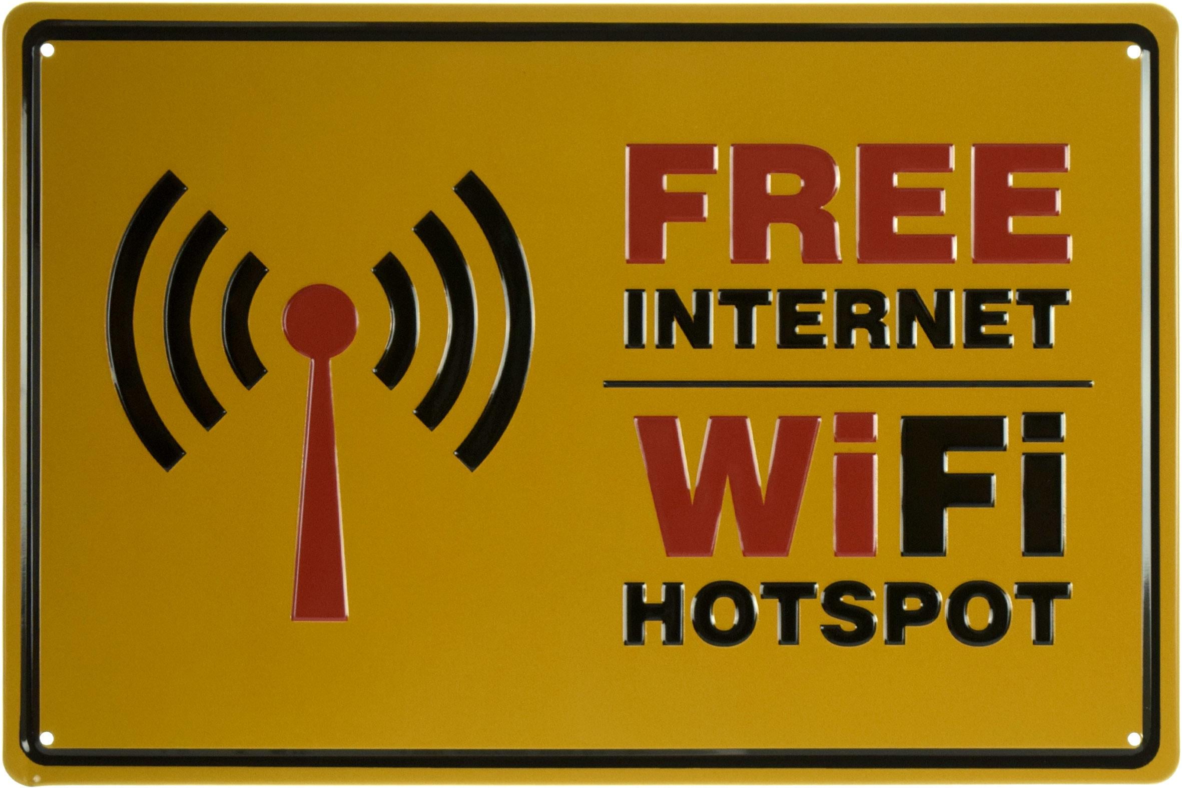 Табличка металева Безкоштовний Інтернет, Wi-Fi Точка/Free Internet, Wi-Fi Hotspot 20x30 см Табличка металева Безкоштовний Інтернет, Wi-Fi Точка/Free Internet, Wi-Fi Hotspot 20x30 см