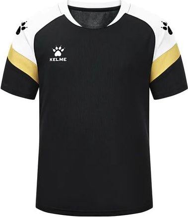 Футболка детская Kelme BRAVO 7351TX3093.9003 130 см Черный/Белый