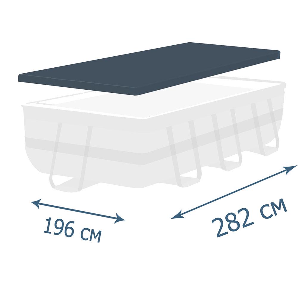 Тент-чохол Bestway 58442 для каркасного басейну 282х196 см (18576440) - фото 2